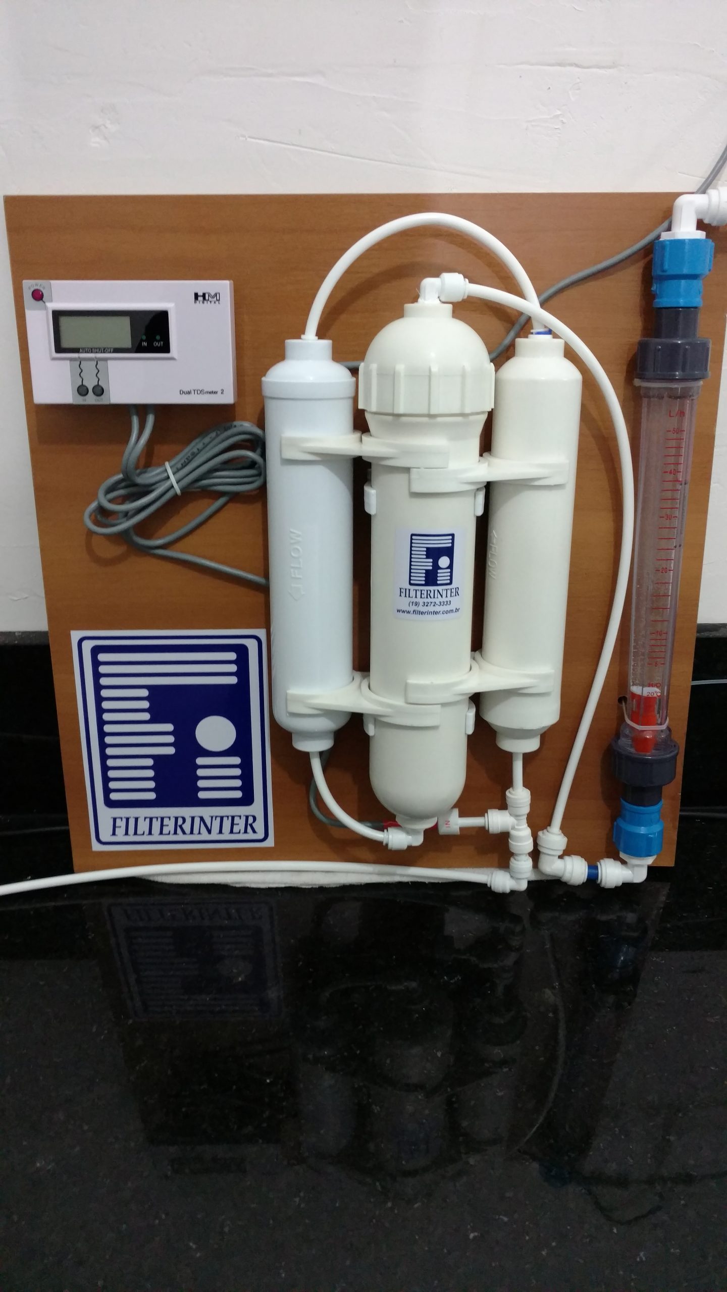 Teste de Duração – Resina Mista MB 400 Purolite – Deionizador 3 estágios T33 – Filterinter