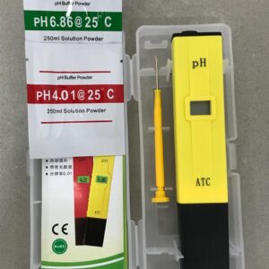 Caneta medidora teste PH portátil com tela LCD