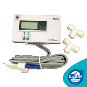 Monitor Medidor TDS Duplo em Linha DM2 DM-2 (5714)