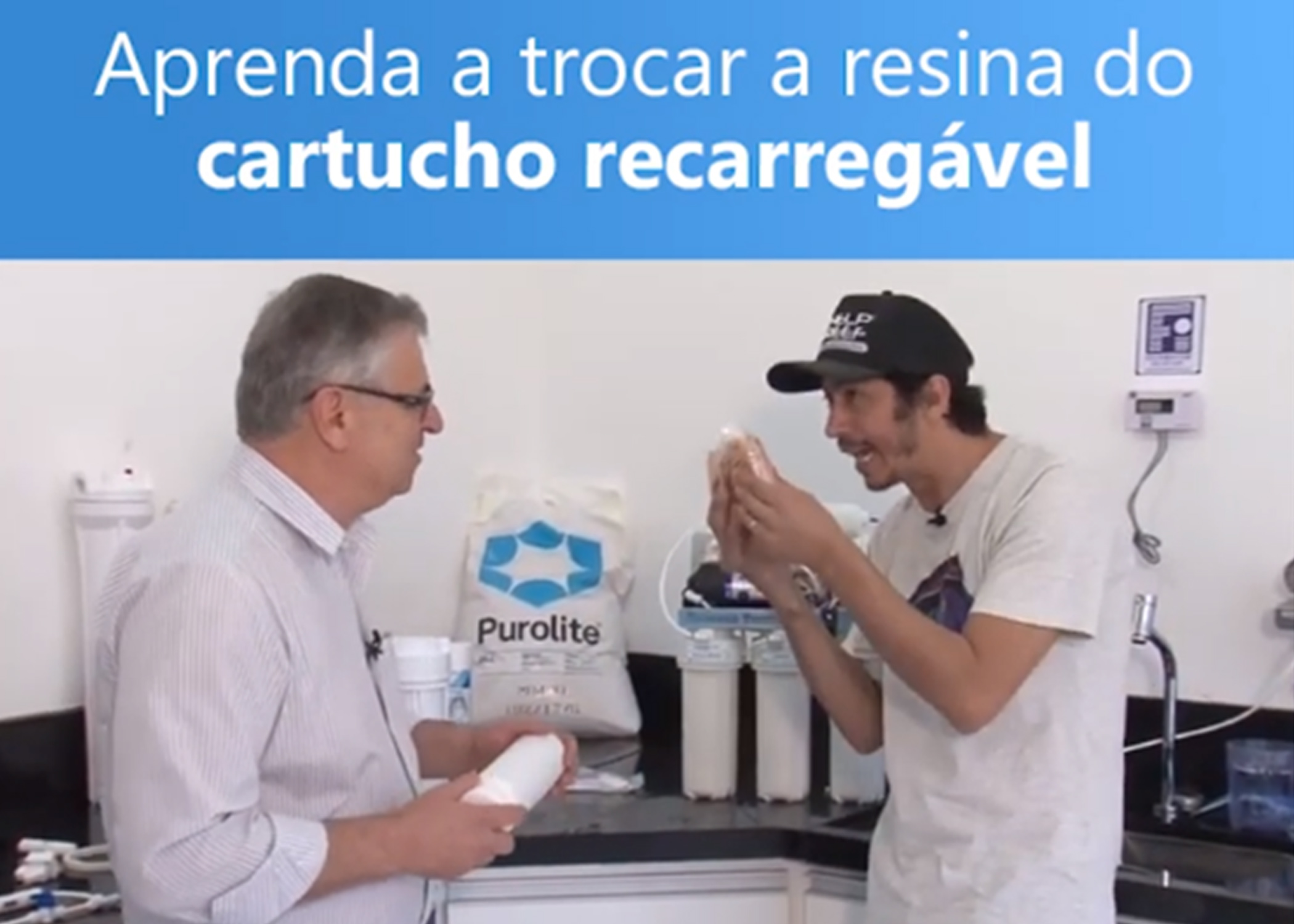 Aprenda a trocar a resina do cartucho recarregável