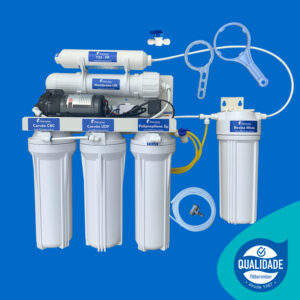 OSMOSE REVERSA 15L 1X100gpd 10 110 220 ESTAGIO EXTRA MB400