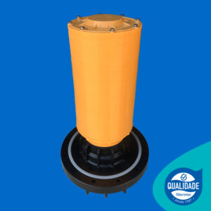 CREPINA SUPERIOR TANQUE 40 48 CILINDRICA H260 D140 FLANGE 6 COLA90F ligaçao externa 415-140 (1279) 2