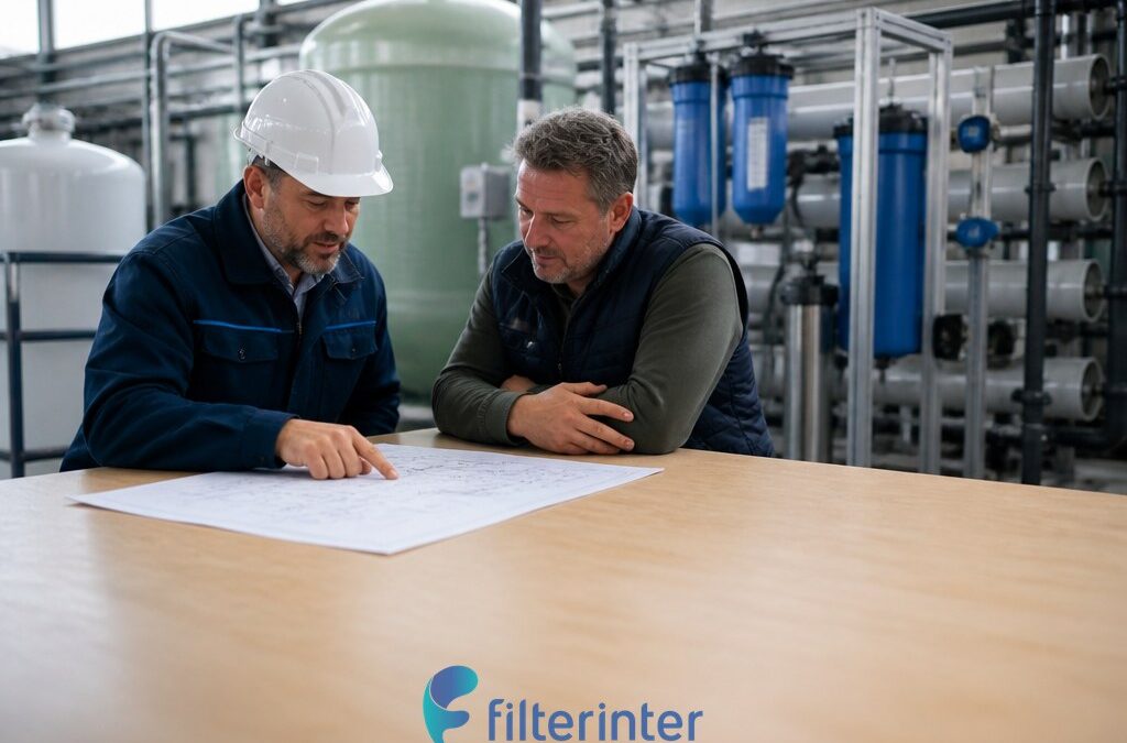 Sistema de Filtragem Industrial: Como Planejar as Etapas do Zero