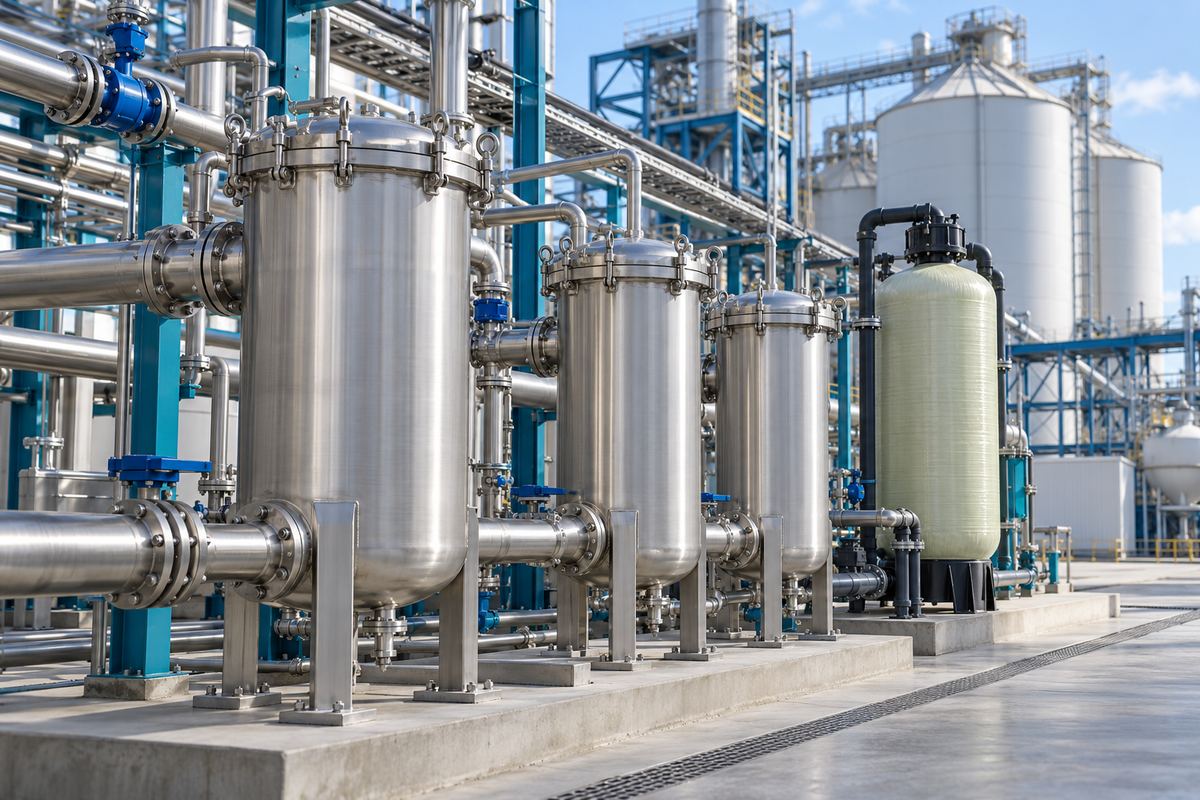 Filtração industrial no setor de fertilizantes
