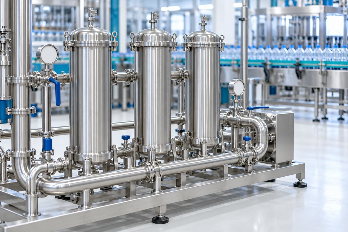 Filtração industrial no setor de bebidas
